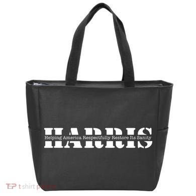 Helping America Respectfully Restore Its Sanity Tote Bag