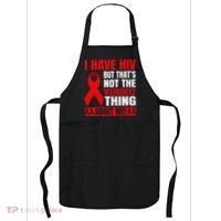 Hiv Awareness Red Ribbon World Aids Day Fighters Apron thumb 0