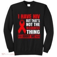 Hiv Awareness Red Ribbon World Aids Day Fighters Sweatshirt thumb 0