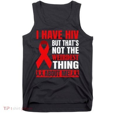 Hiv Awareness Red Ribbon World Aids Day Fighters Tank Top
