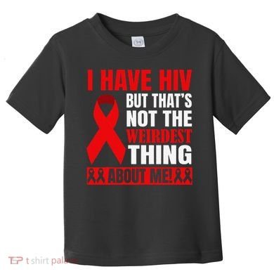 Hiv Awareness Red Ribbon World Aids Day Fighters Toddler T-Shirt