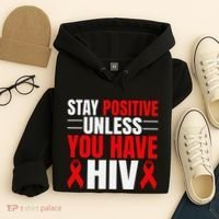 Hiv Awareness Red Ribbon World Aids Day Fighters Hoodie thumb 4