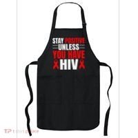 Hiv Awareness Red Ribbon World Aids Day Fighters Apron thumb 0