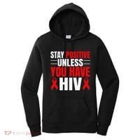 Hiv Awareness Red Ribbon World Aids Day Fighters Women's Hoodie thumb 0