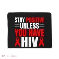 Hiv Awareness Red Ribbon World Aids Day Fighters Mousepad thumb 0