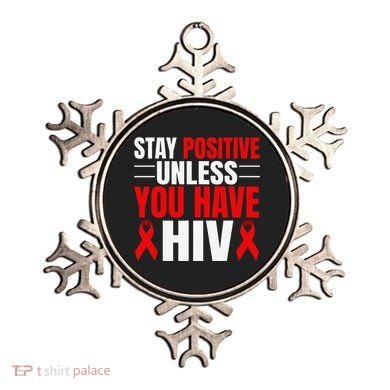 Hiv Awareness Red Ribbon World Aids Day Fighters Ornament