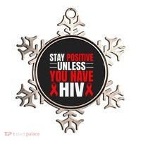 Hiv Awareness Red Ribbon World Aids Day Fighters Ornament thumb 0
