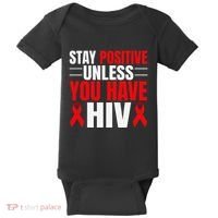 Hiv Awareness Red Ribbon World Aids Day Fighters Baby Bodysuit thumb 0