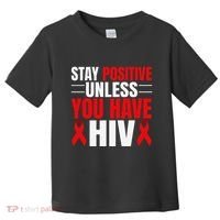 Hiv Awareness Red Ribbon World Aids Day Fighters Toddler T-Shirt thumb 0