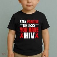Hiv Awareness Red Ribbon World Aids Day Fighters Toddler T-Shirt thumb 2