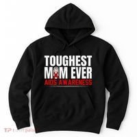 Hiv Awareness Red Ribbon World Aids Day Fighters Hoodie thumb 0