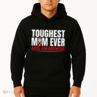 Hiv Awareness Red Ribbon World Aids Day Fighters Hoodie thumb 2