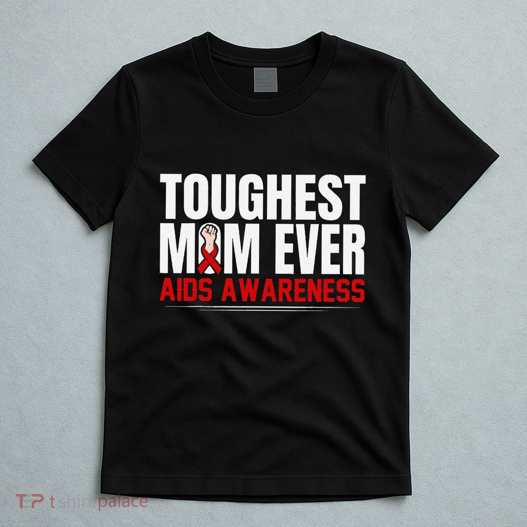 Hiv Awareness Red Ribbon World Aids Day Fighters T-Shirt