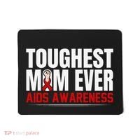 Hiv Awareness Red Ribbon World Aids Day Fighters Mousepad thumb 0