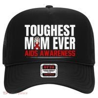 Hiv Awareness Red Ribbon World Aids Day Fighters Hat thumb 0