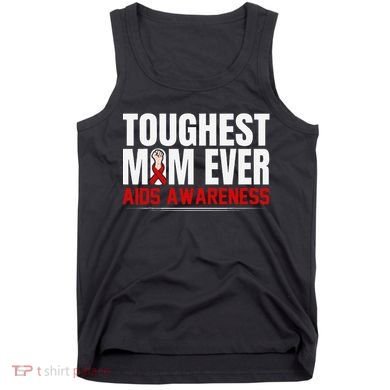 Hiv Awareness Red Ribbon World Aids Day Fighters Tank Top
