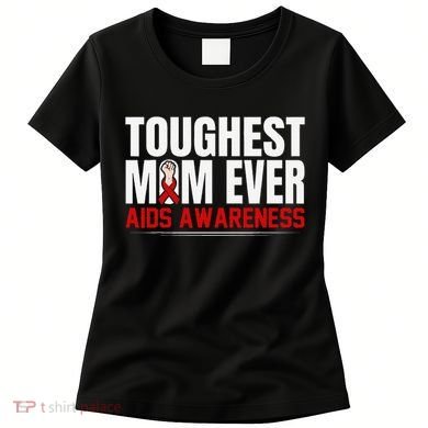 Hiv Awareness Red Ribbon World Aids Day Fighters Women's T-Shirt