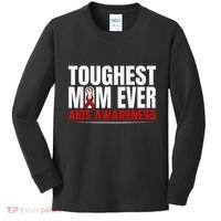 Hiv Awareness Red Ribbon World Aids Day Fighters Kids Long Sleeve Shirt thumb 0