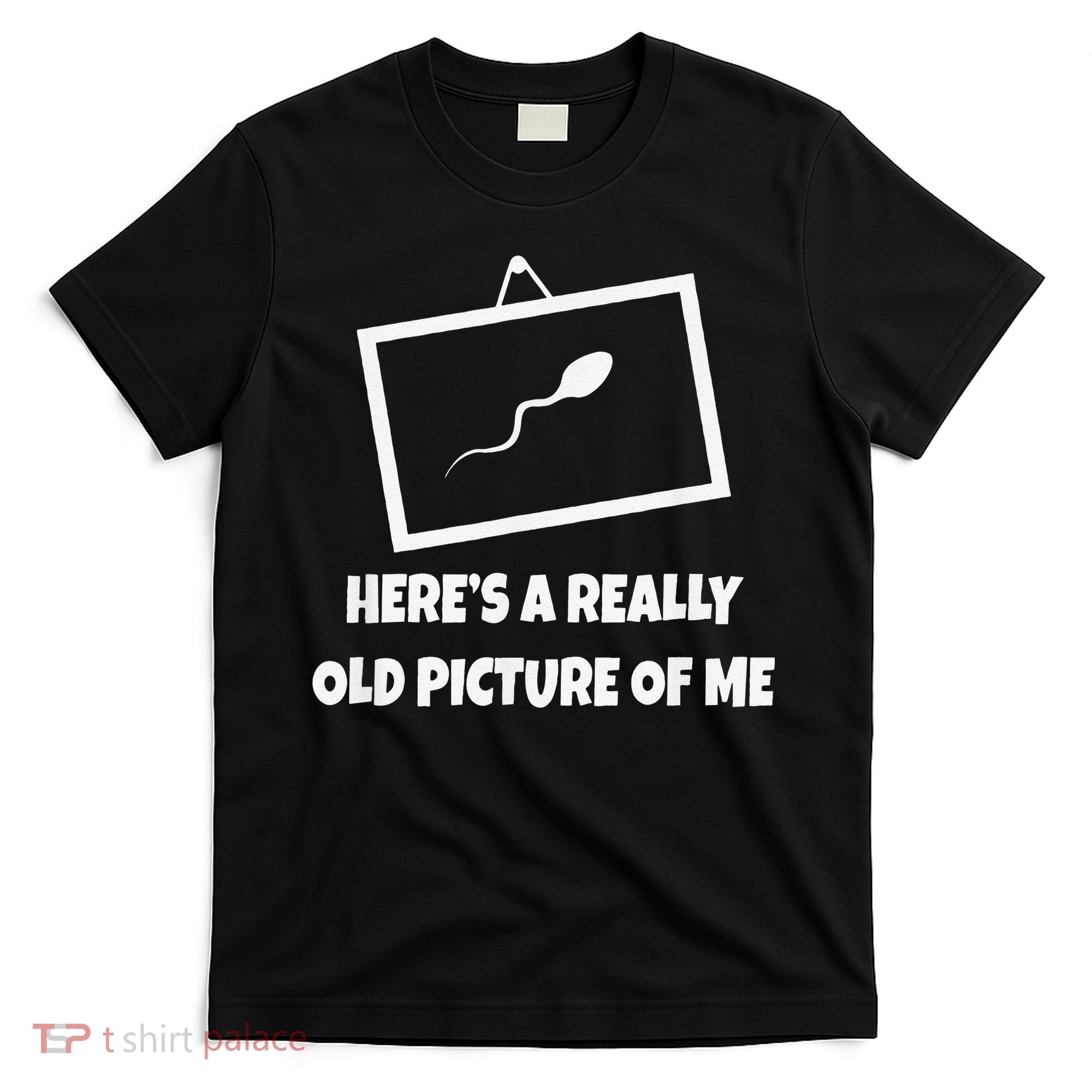 Here's A Really Old Picture Of Me Funny Sperm Gag Gift T-Shirt