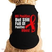 Hiv Awareness Red Ribbon World Aids Day Fighters Doggie Tank thumb 0