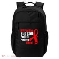 Hiv Awareness Red Ribbon World Aids Day Fighters Backpack thumb 0