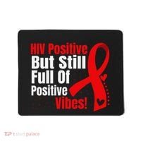 Hiv Awareness Red Ribbon World Aids Day Fighters Mousepad thumb 0