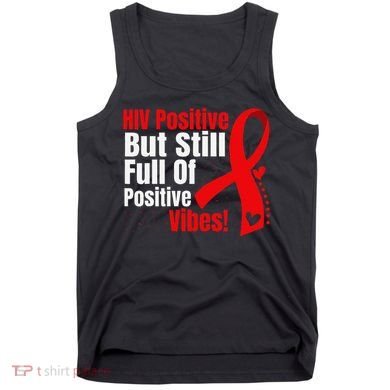 Hiv Awareness Red Ribbon World Aids Day Fighters Tank Top