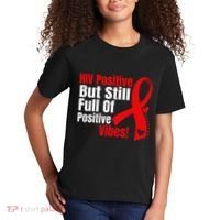 Hiv Awareness Red Ribbon World Aids Day Fighters Kids T-Shirt thumb 2