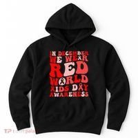 Hiv Awareness Red Ribbon World Aids Day Fighters Hoodie thumb 0