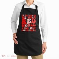 Hiv Awareness Red Ribbon World Aids Day Fighters Apron thumb 2