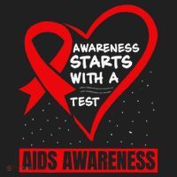 Hiv Awareness Red Ribbon World Aids Day Fighters Beanie thumb 2