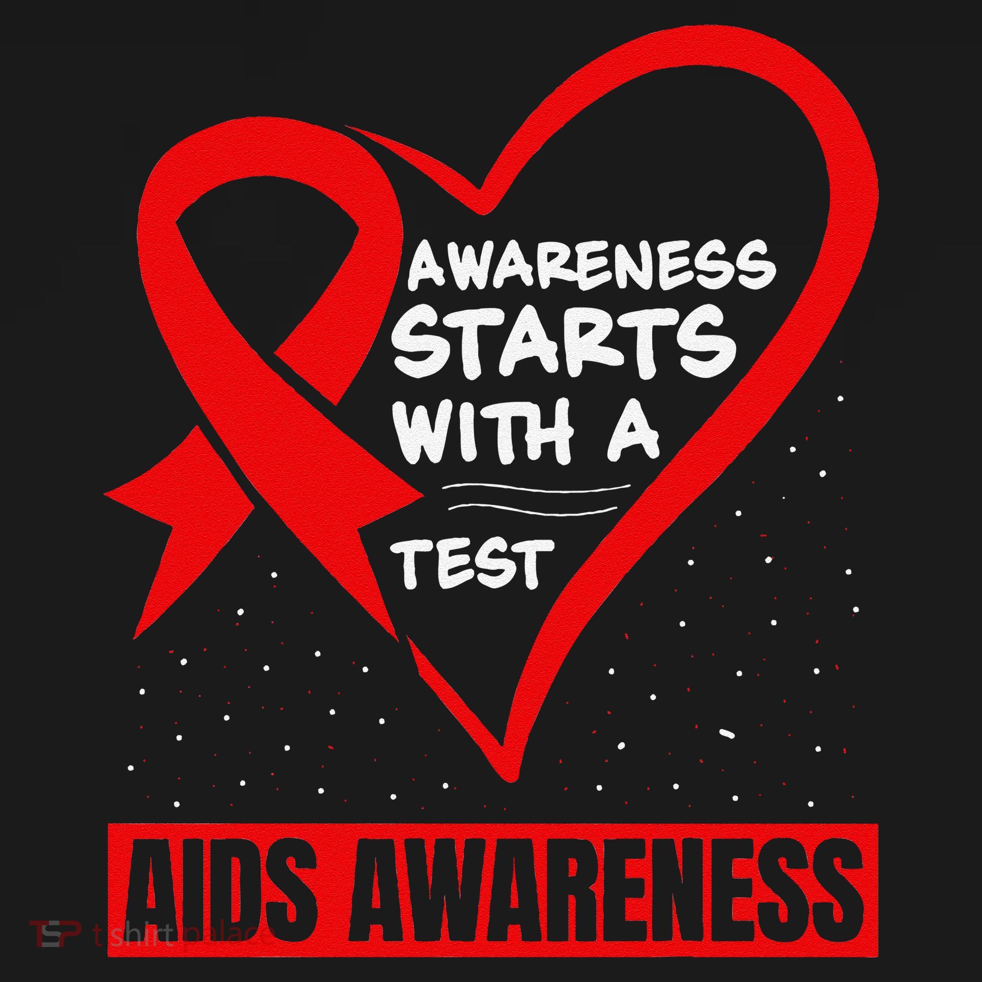 Hiv Awareness Red Ribbon World Aids Day Fighters Mousepad