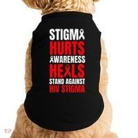 Hiv Awareness Red Ribbon World Aids Day Fighters Doggie Tank thumb 0