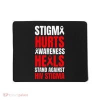 Hiv Awareness Red Ribbon World Aids Day Fighters Mousepad thumb 0