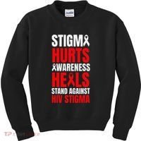 Hiv Awareness Red Ribbon World Aids Day Fighters Kids Sweatshirt thumb 0