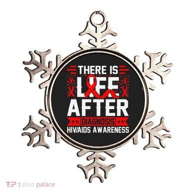 Hiv Awareness Red Ribbon World Aids Day Fighters Ornament