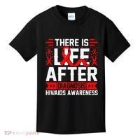 Hiv Awareness Red Ribbon World Aids Day Fighters Kids T-Shirt thumb 0