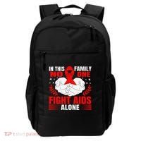 Hiv Awareness Red Ribbon World Aids Day Fighters Backpack thumb 0