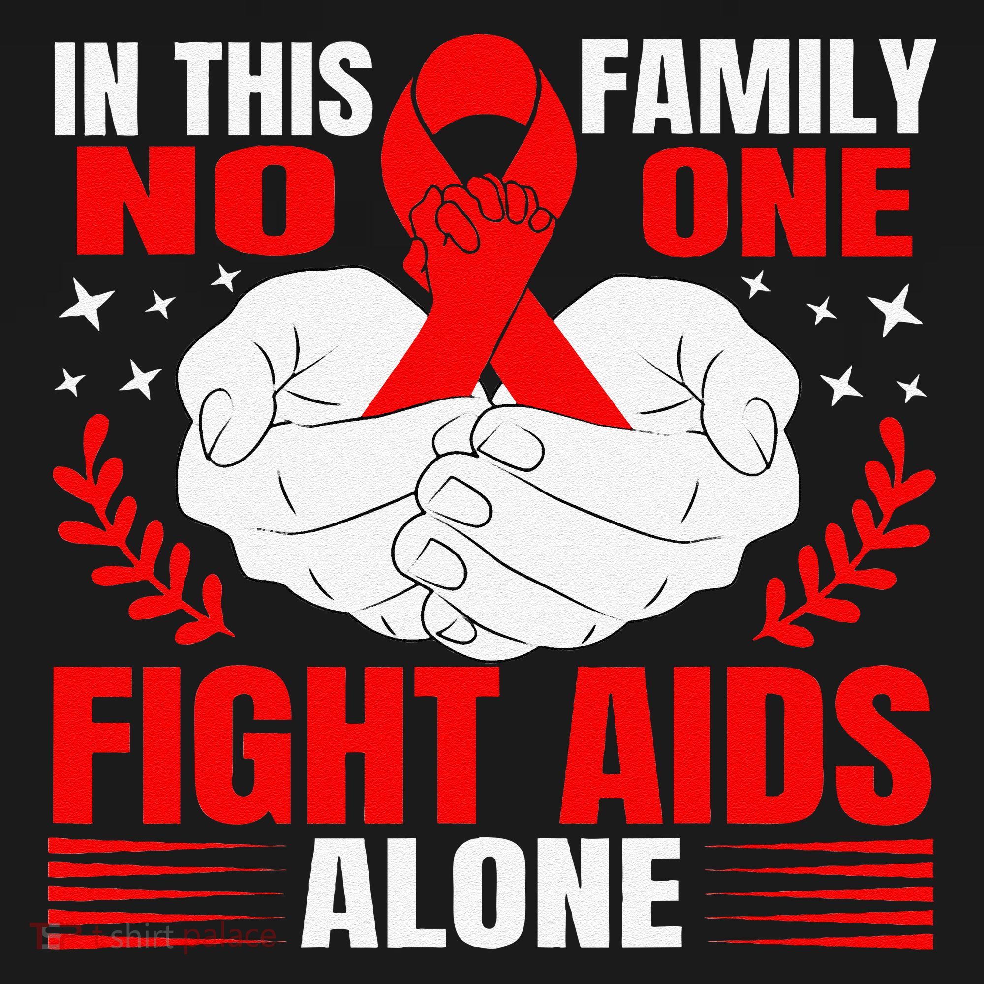 Hiv Awareness Red Ribbon World Aids Day Fighters Women's Hoodie
