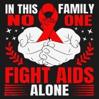 Hiv Awareness Red Ribbon World Aids Day Fighters Women's Tank Top thumb 5