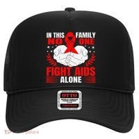 Hiv Awareness Red Ribbon World Aids Day Fighters Hat thumb 0