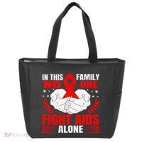 Hiv Awareness Red Ribbon World Aids Day Fighters Tote Bag thumb 0