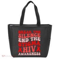 Hiv Awareness Red Ribbon World Aids Day Fighters Tote Bag thumb 0
