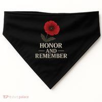 Honor and Remember USA-Made Doggie Bandana thumb 0