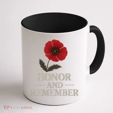 Honor and Remember Coffee Mug back