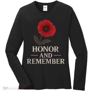 Honor and Remember Women's Long Sleeve Shirt