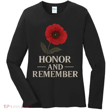 Honor and Remember Women's Long Sleeve Shirt