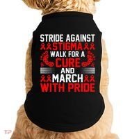 Hiv Awareness Red Ribbon World Aids Day Fighters Doggie Tank thumb 0