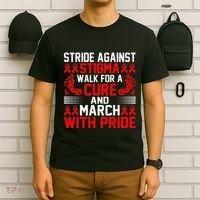 Hiv Awareness Red Ribbon World Aids Day Fighters T-Shirt thumb 6