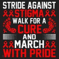 Hiv Awareness Red Ribbon World Aids Day Fighters Beanie thumb 2